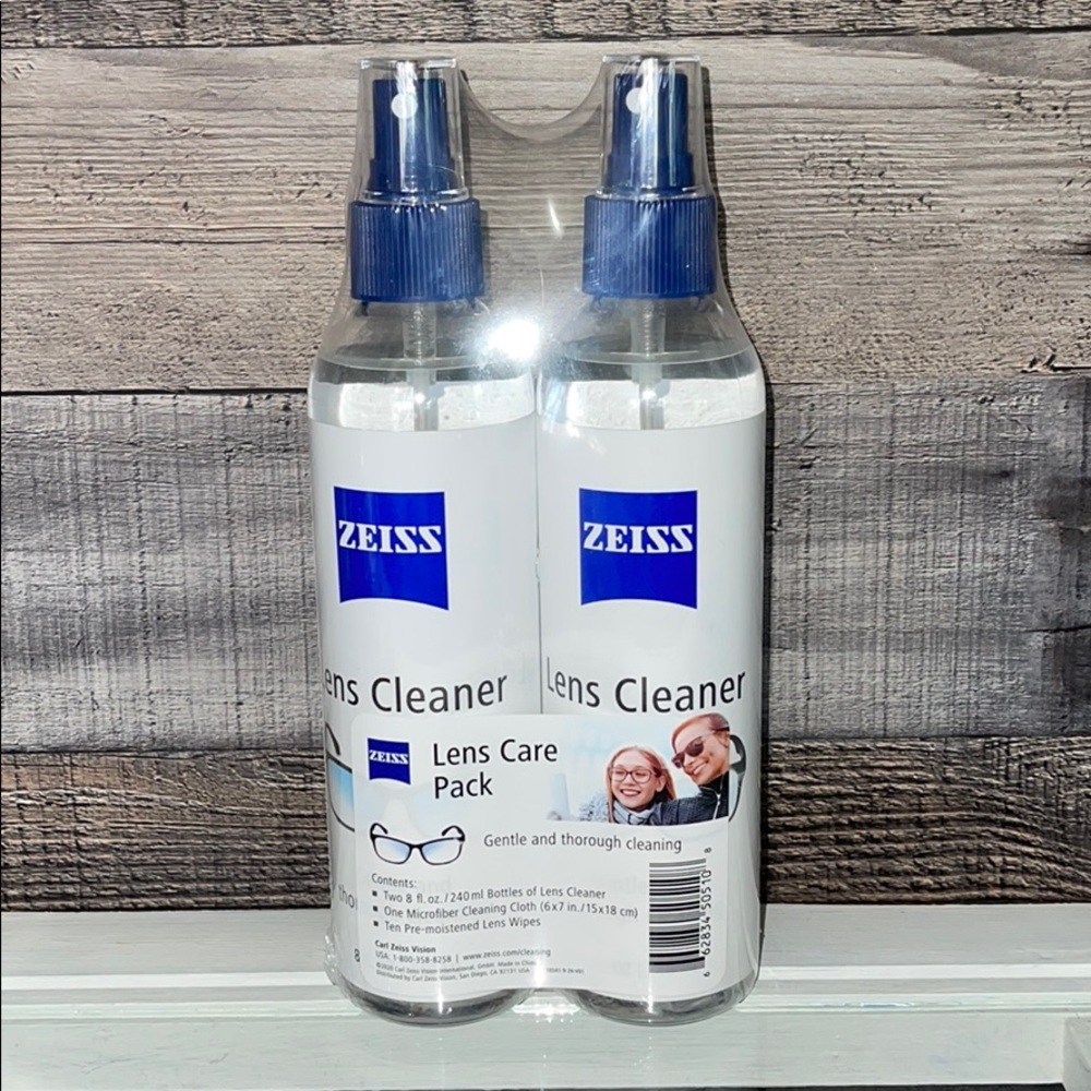 ❤️NEW!!!❤️Zeiss Lens Cleaner Care Pack 2 x 8 fl oz